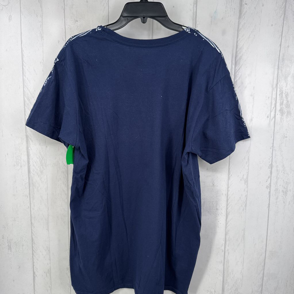 XL s/s santa mickey happy holidays tee