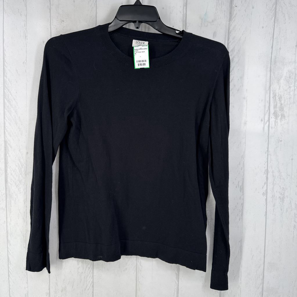 L l/s crew neck sweater