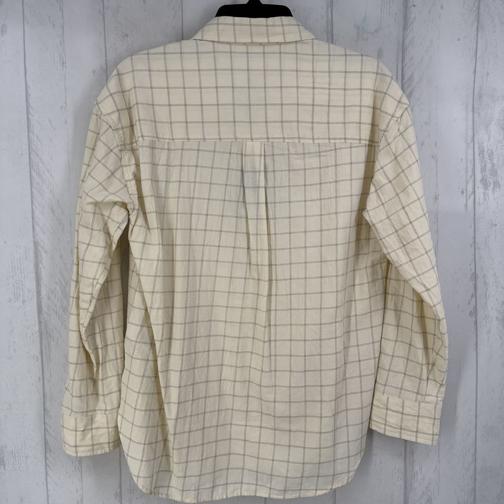R25 XS l/s check button shirt