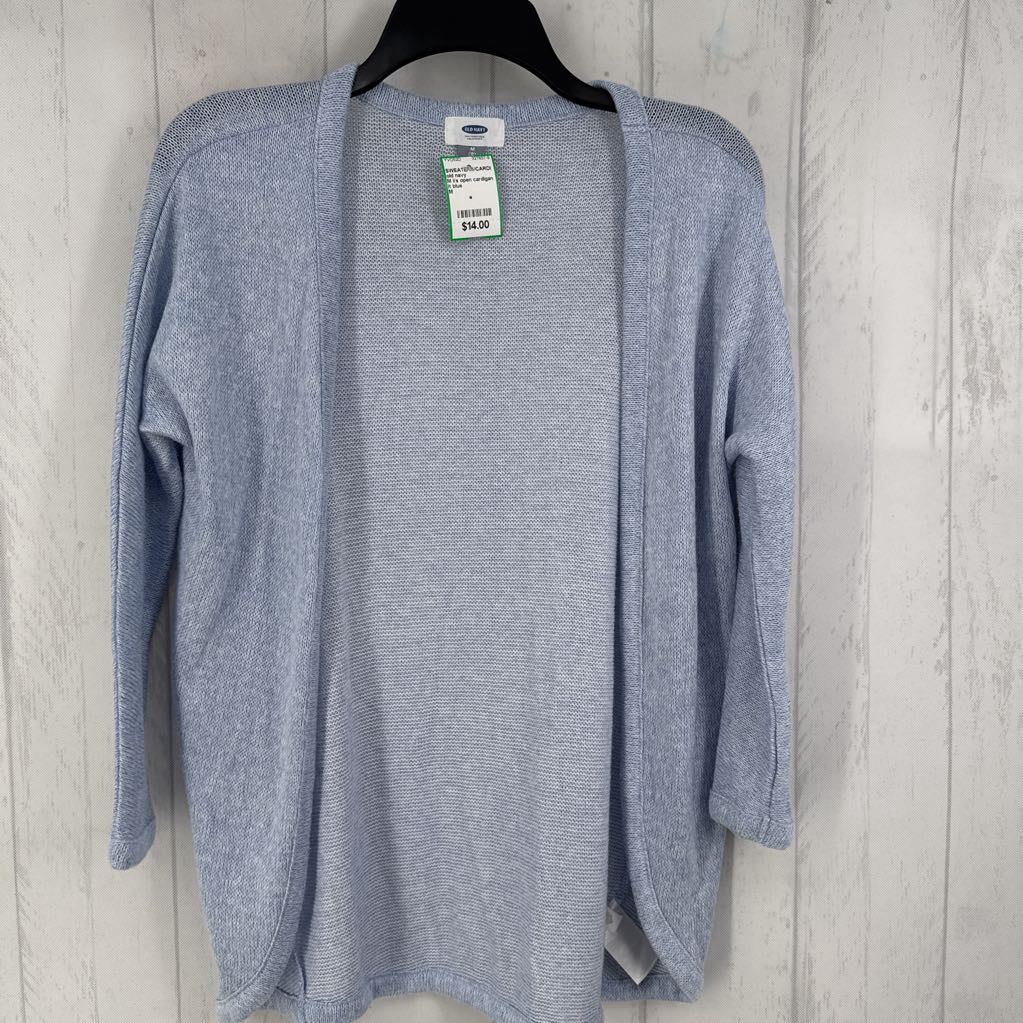 M l/s open cardigan