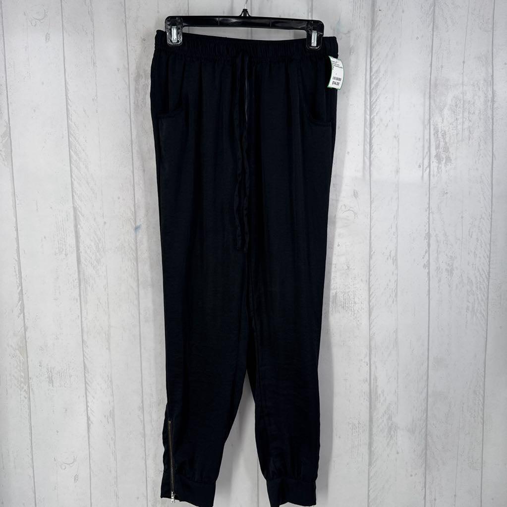 M drawstring pullon silky pants