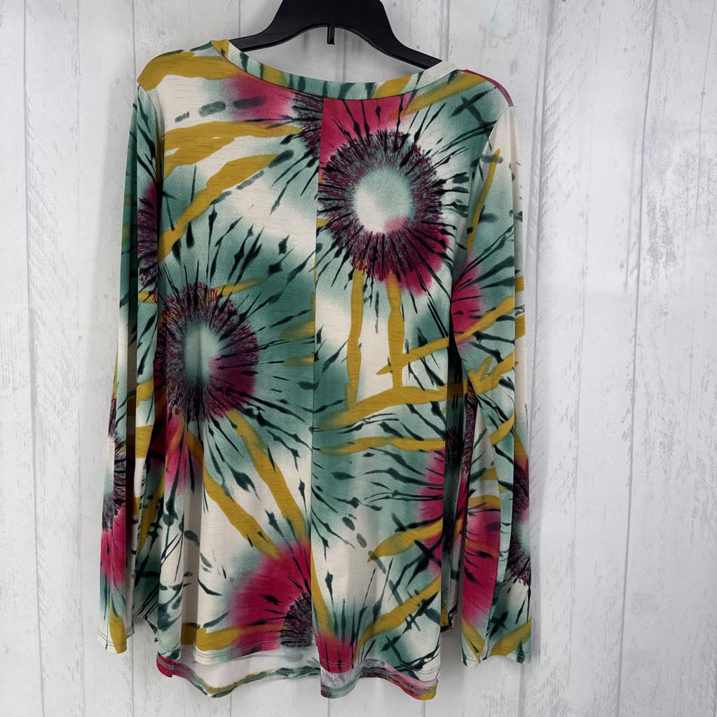 L l/s tie-dye tunic