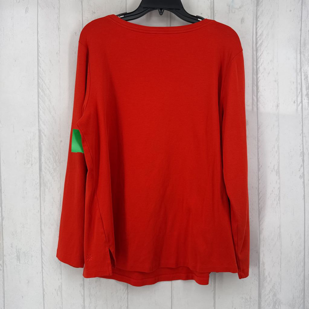 XL scoop neck l/s tee