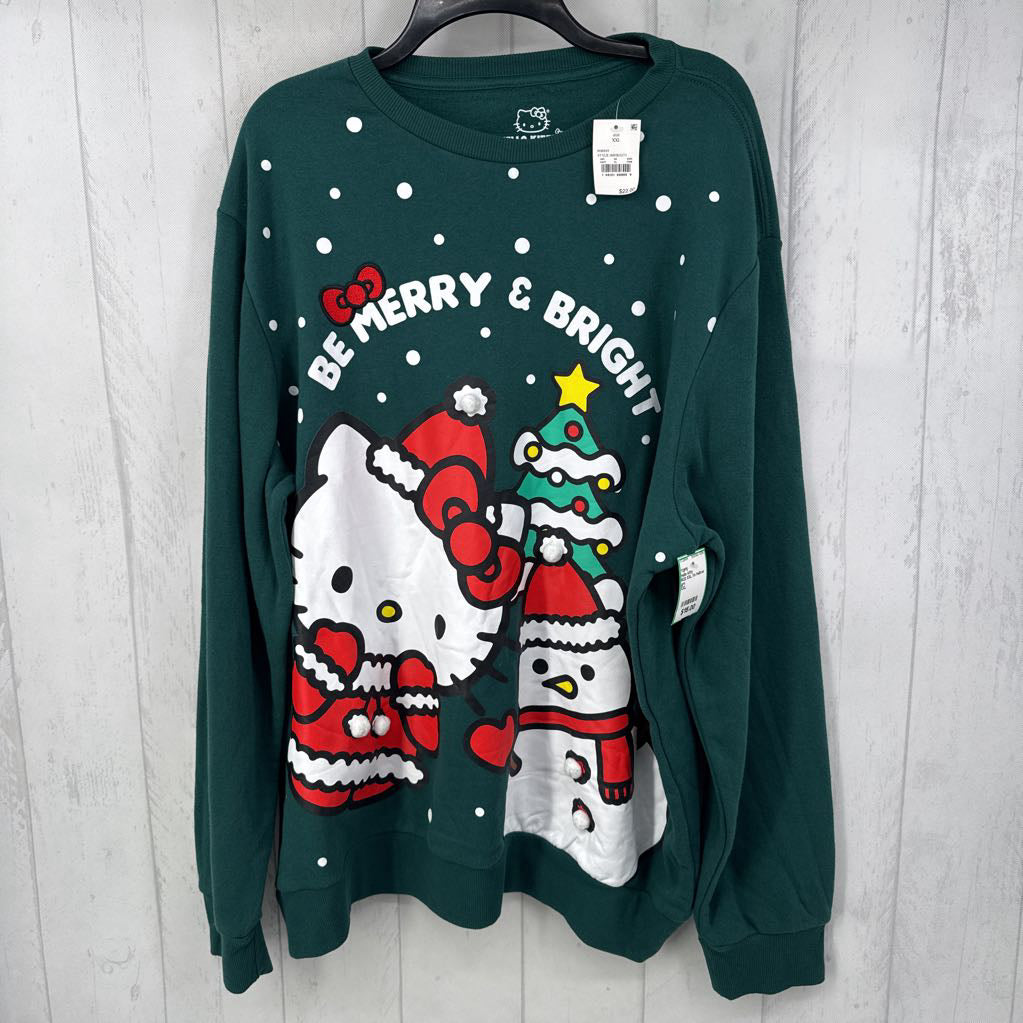 R22 XXL l/s hellow kitty be merry sweatshirt