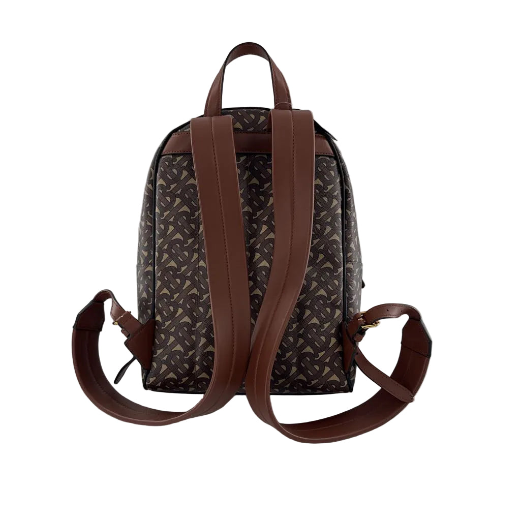 monogram stripe backpack