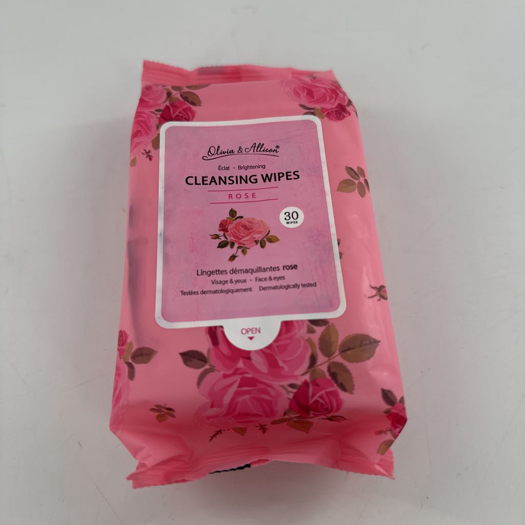 cleansing wipes-rose