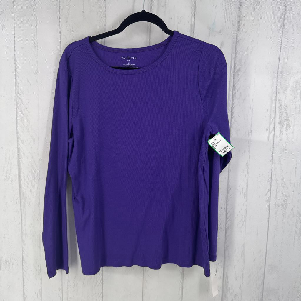 1x l/s ribbed top