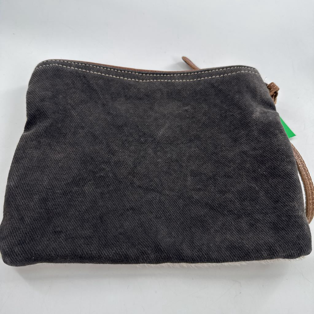 mixed media wristlet