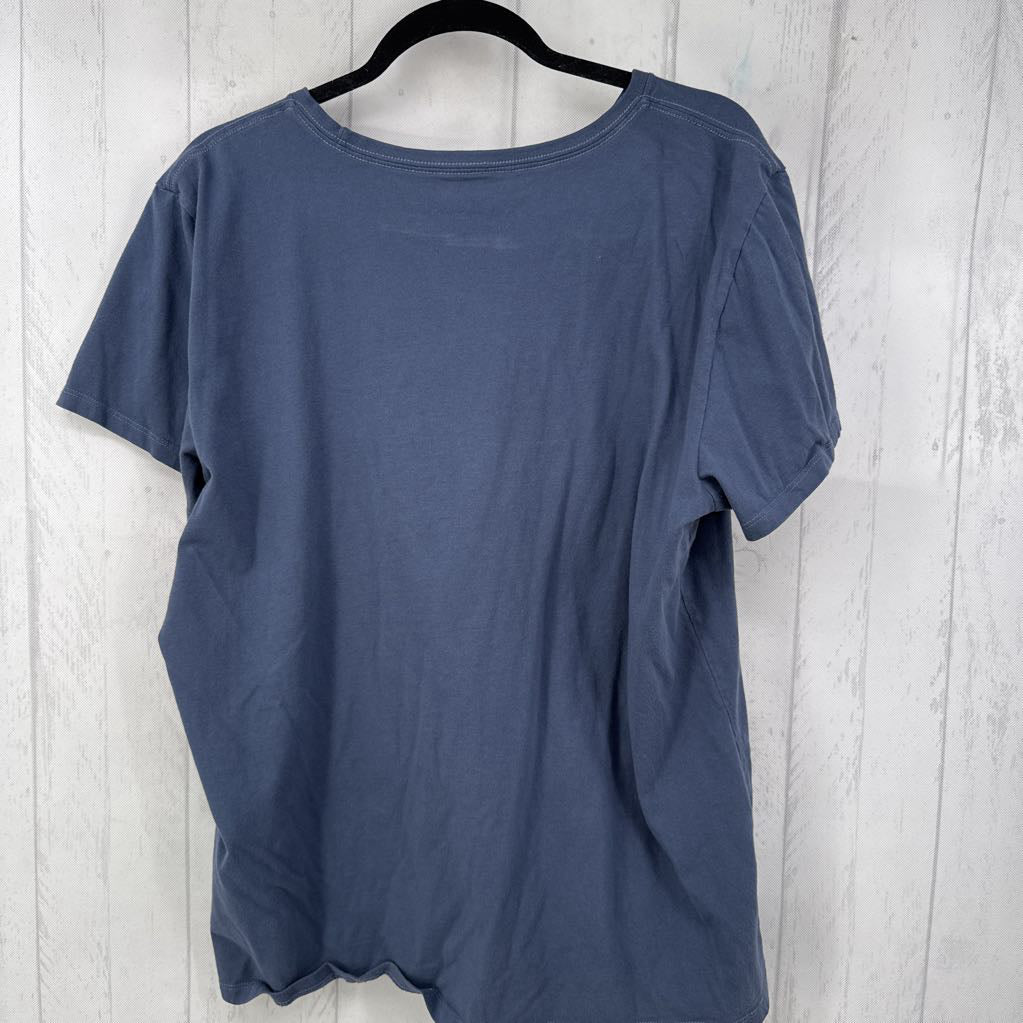 XXL s/s snowflake/mistle toe tee