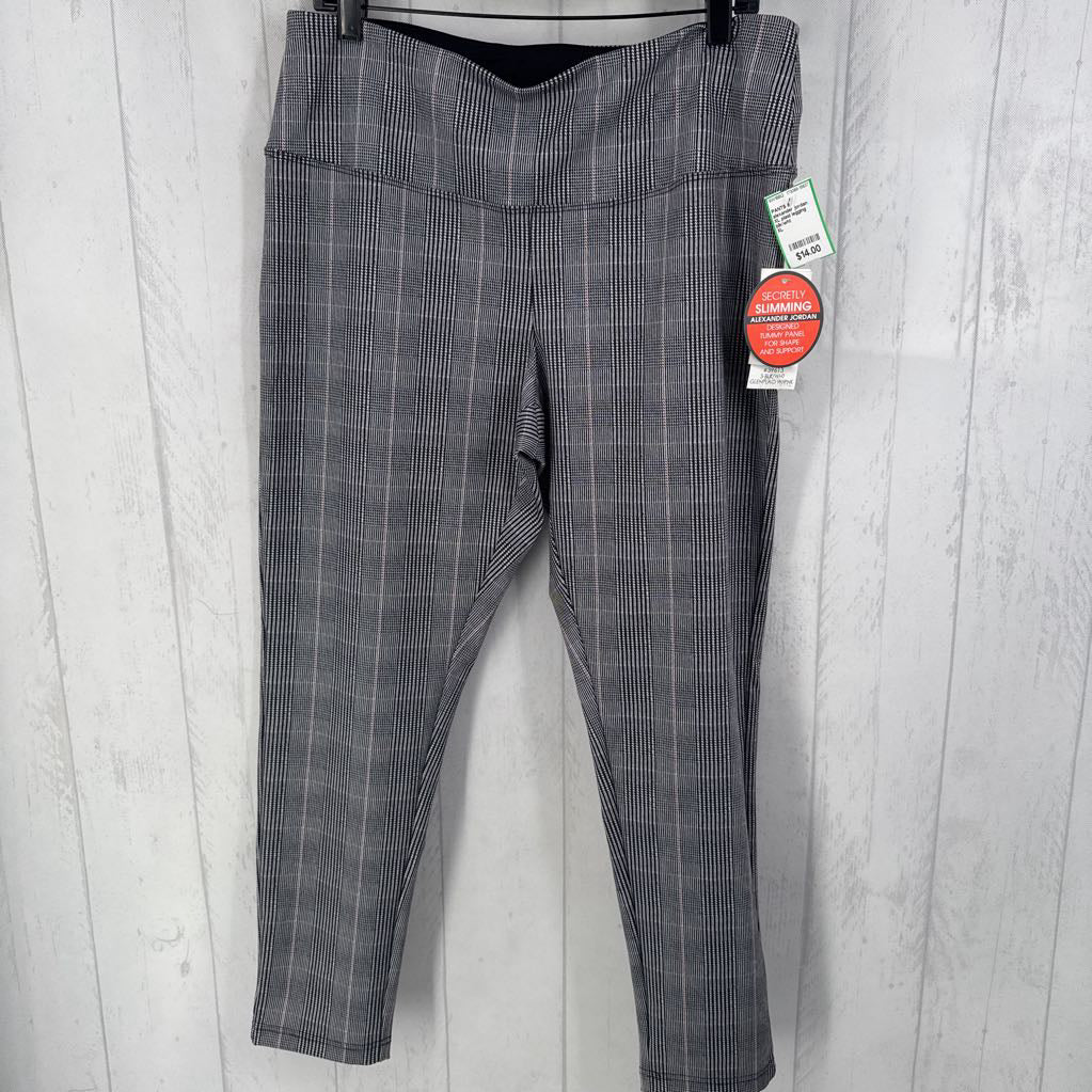 XL plaid legging