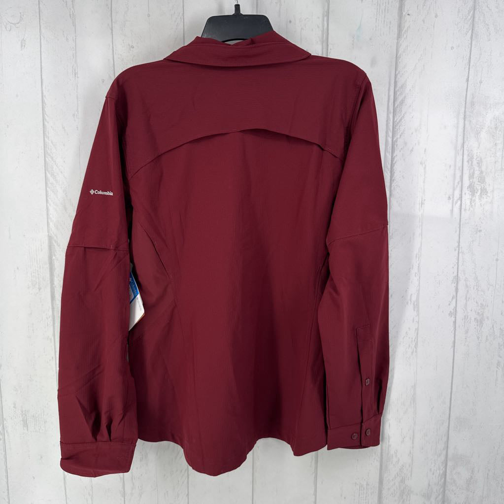 R50 XL button down l/s top