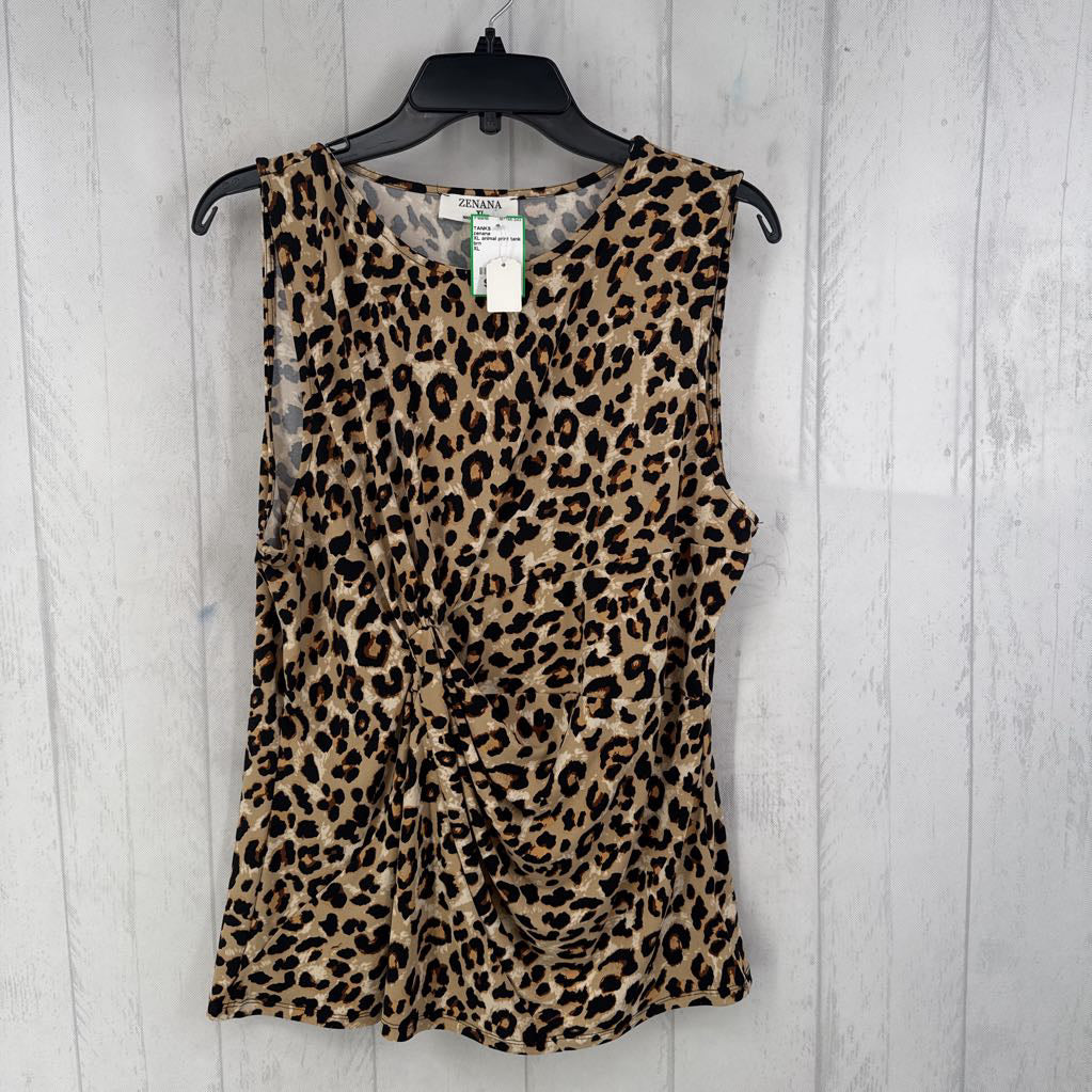 XL animal print tank