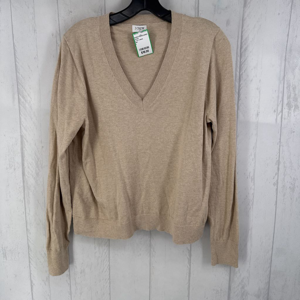 L l/s v-neck sweater