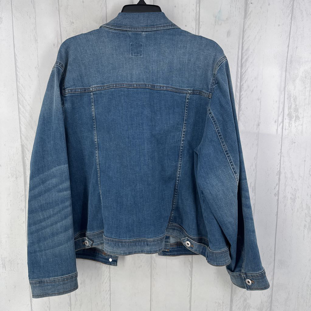 XL l/s button denim jacket