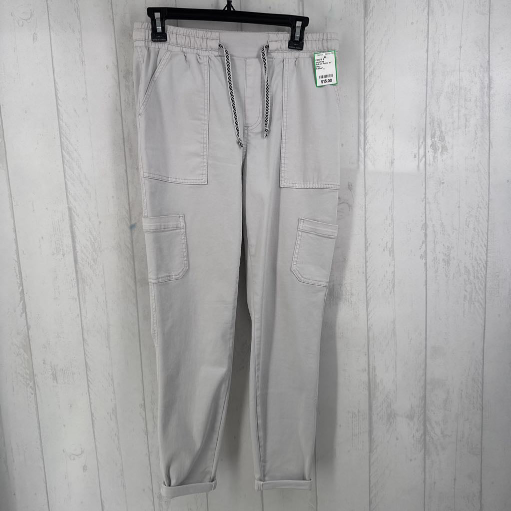 Pull-On Pants w/ Cargo Pockets