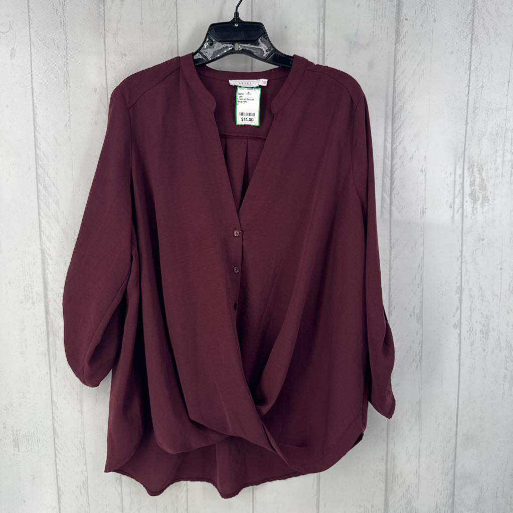 L tab slv button twist top