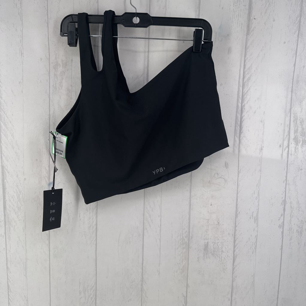 R50 XXL double strap one shoulder crop tatnk