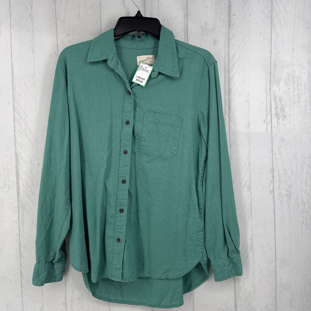 S l/s button down shirt