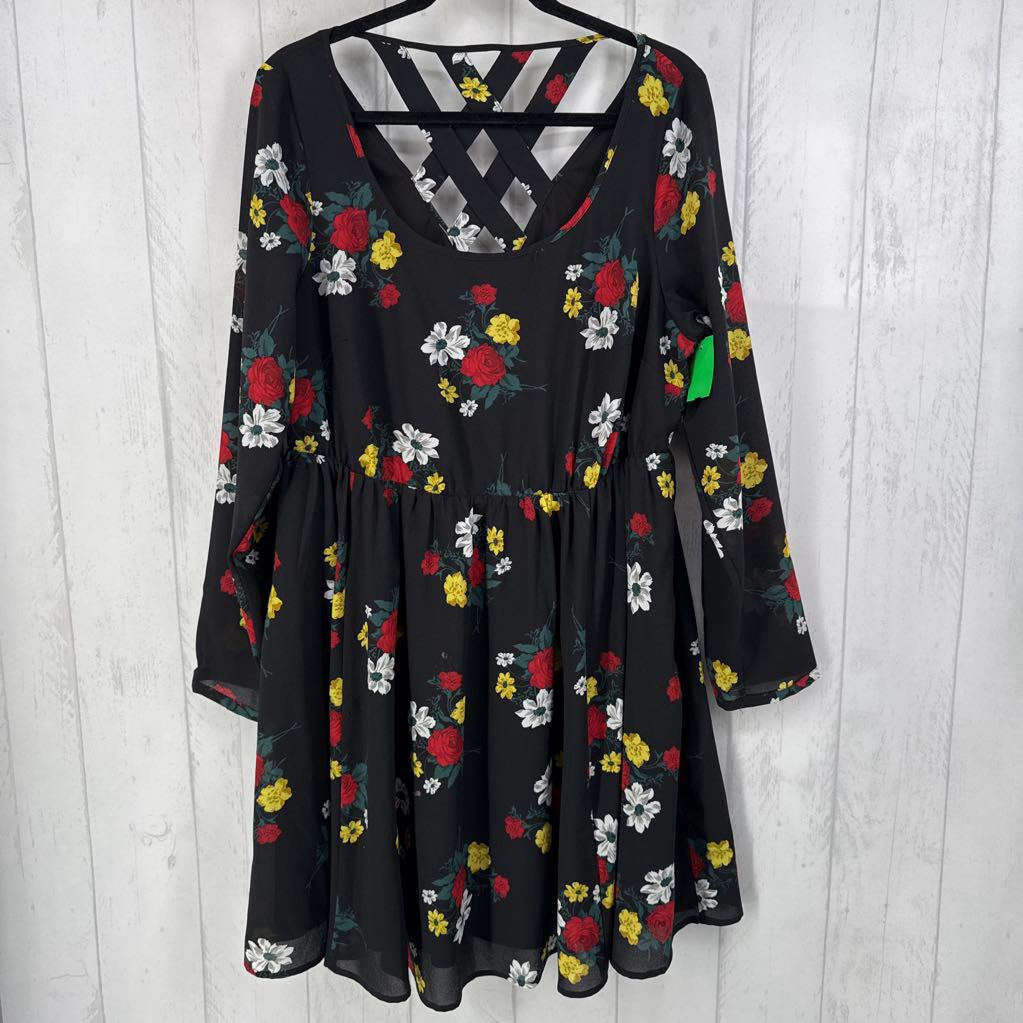 1 l/s floral dress