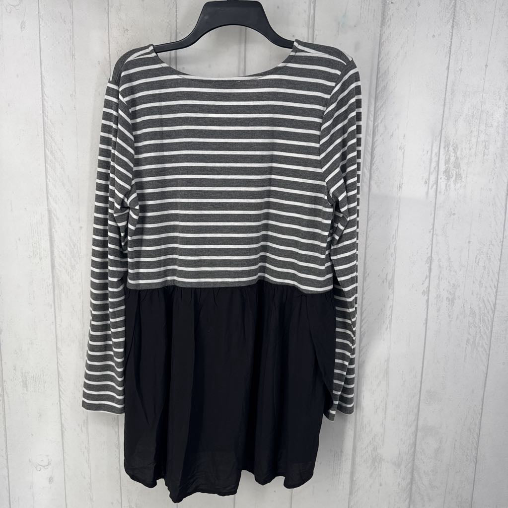 R27 L l/s stripe top