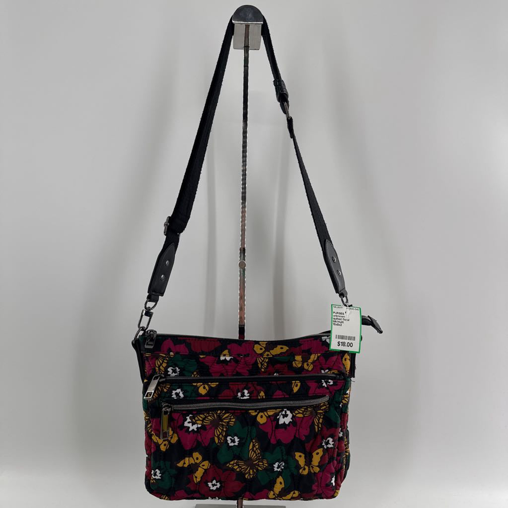 quilted floral crossbody