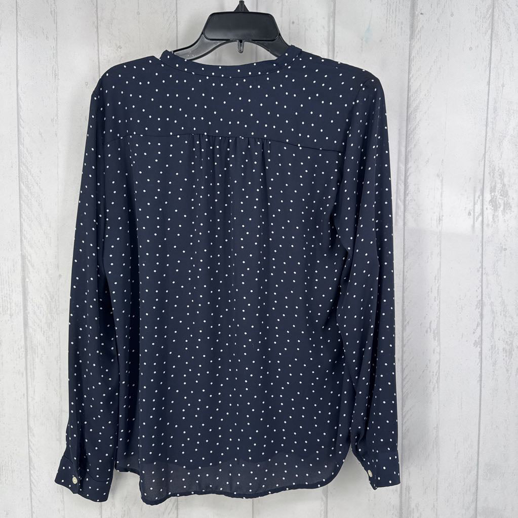 S l/s polka dot button shirt