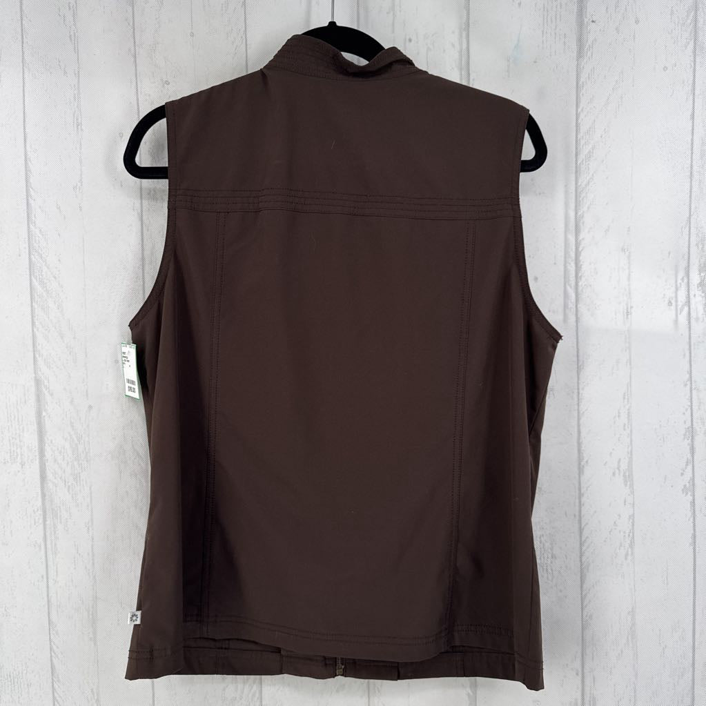 L zip vest