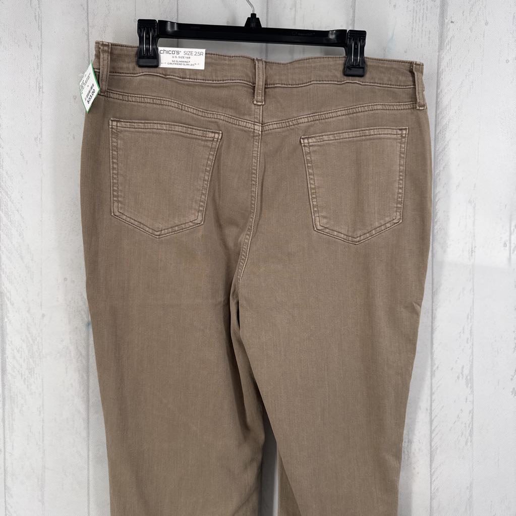 R109 14 girlfriend slim leg ankle jeans