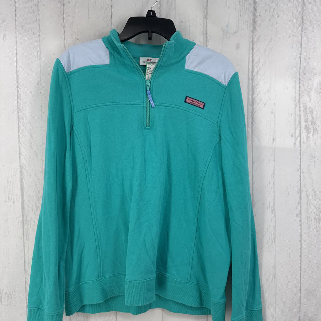 XL l/s quarter zip top