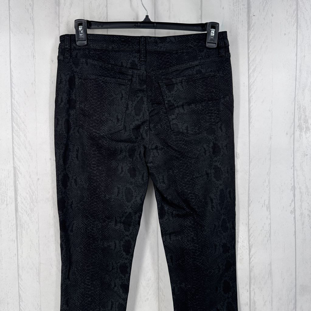 31 snakeskin jacquard jeans
