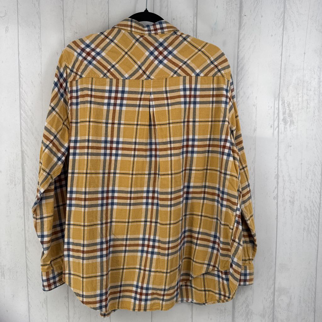 1Xplaid button down l/s top