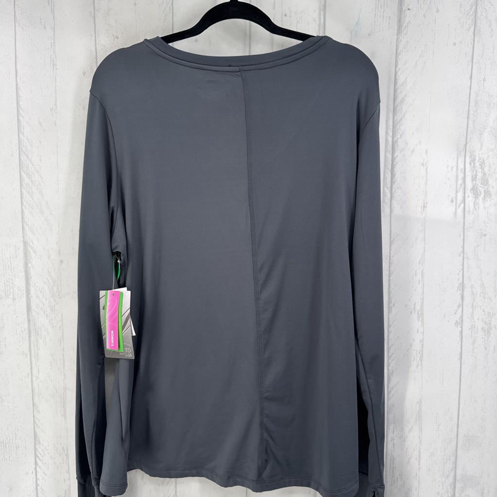 R45 2X v-neck l/s tee