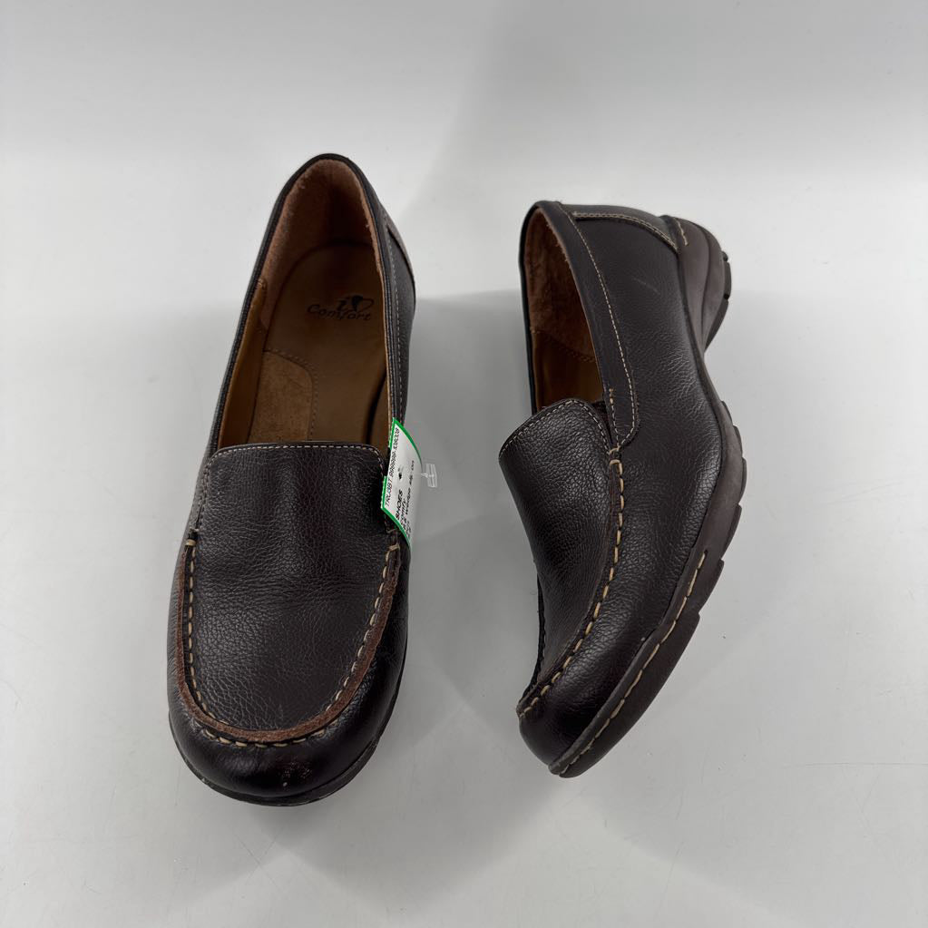 8.5 wedge slip on flats