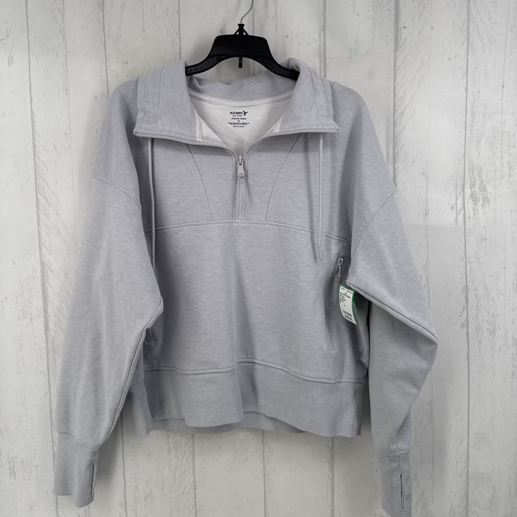 XL half-zip sweatshirt