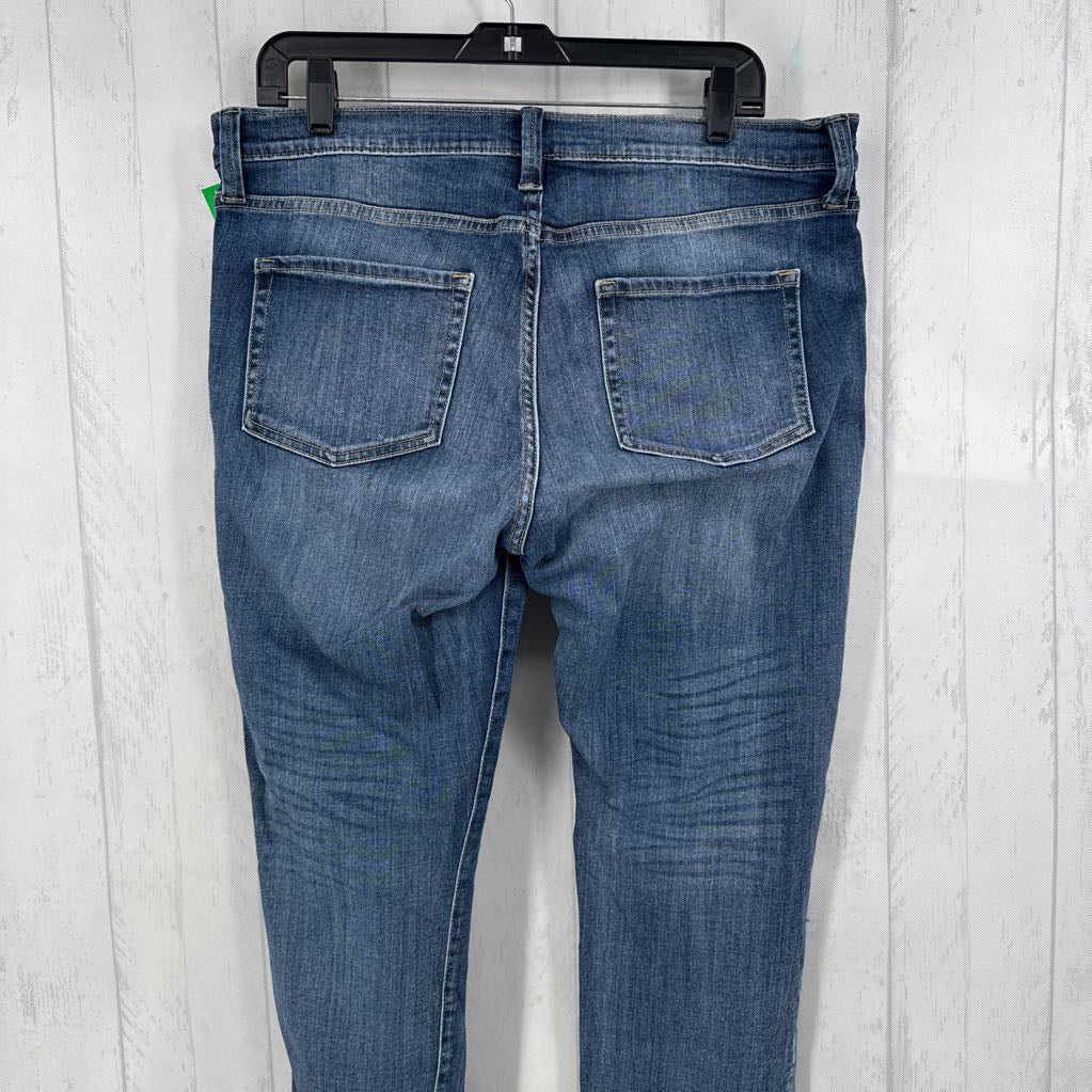 14 skinny cuffed hem jean