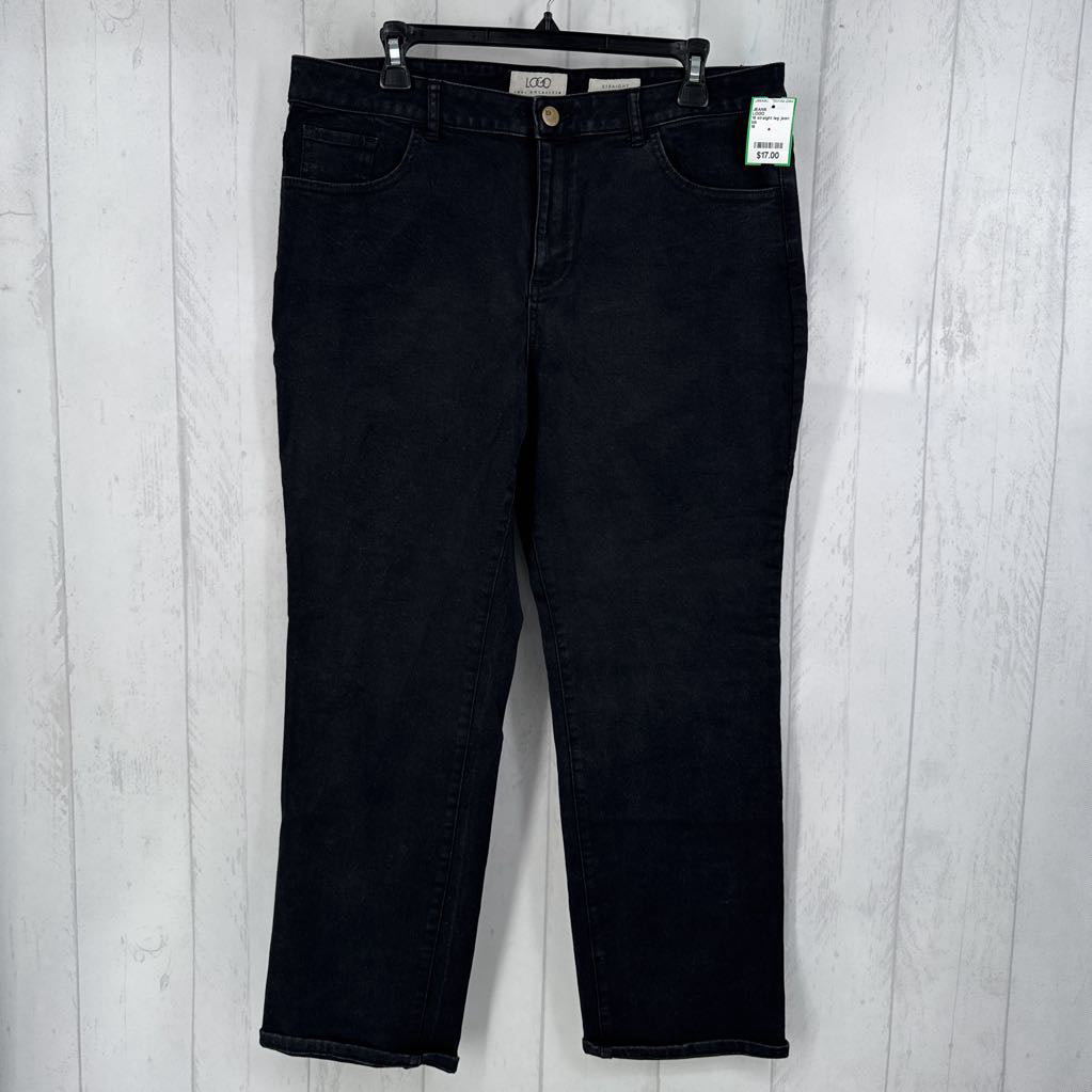 16 straight leg jean