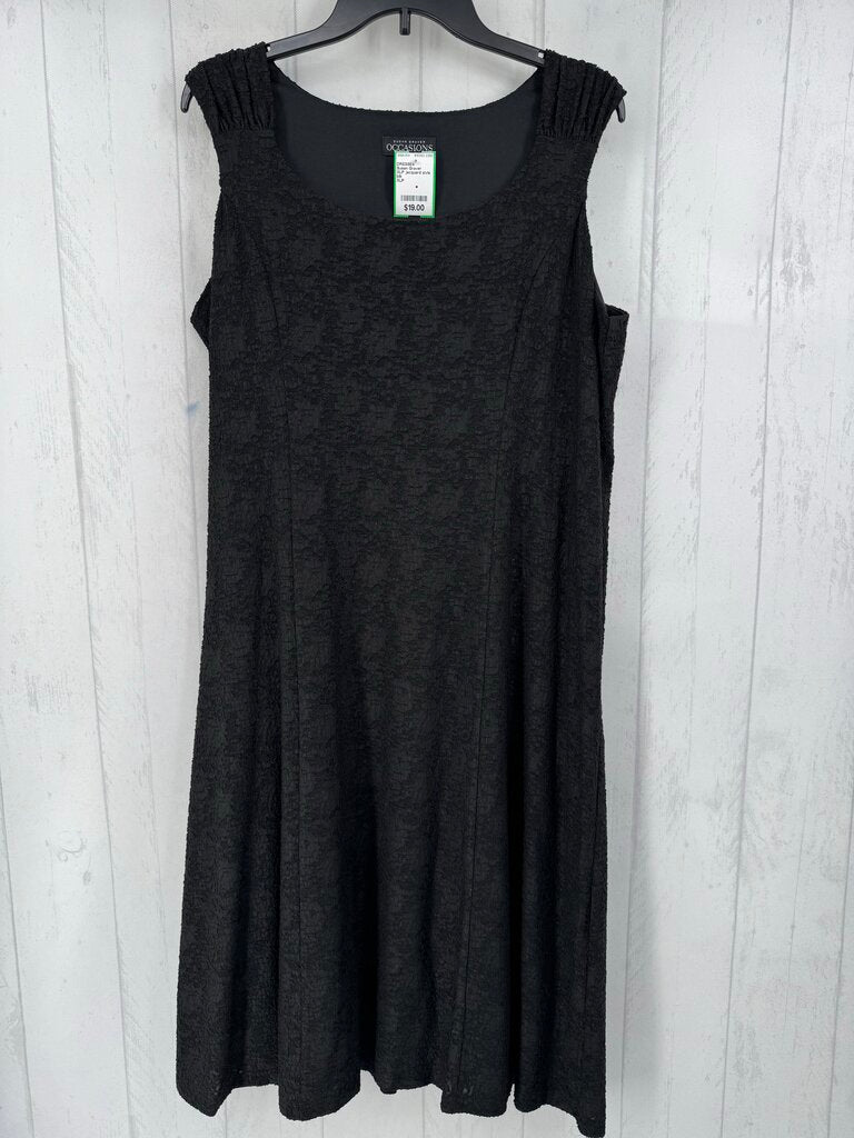 XLP jacquard slvls dress
