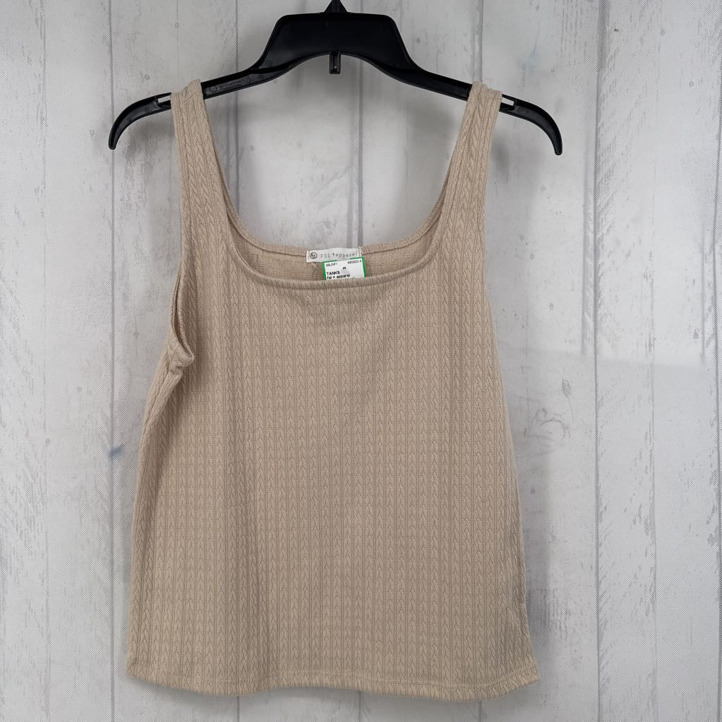 L textured tank
