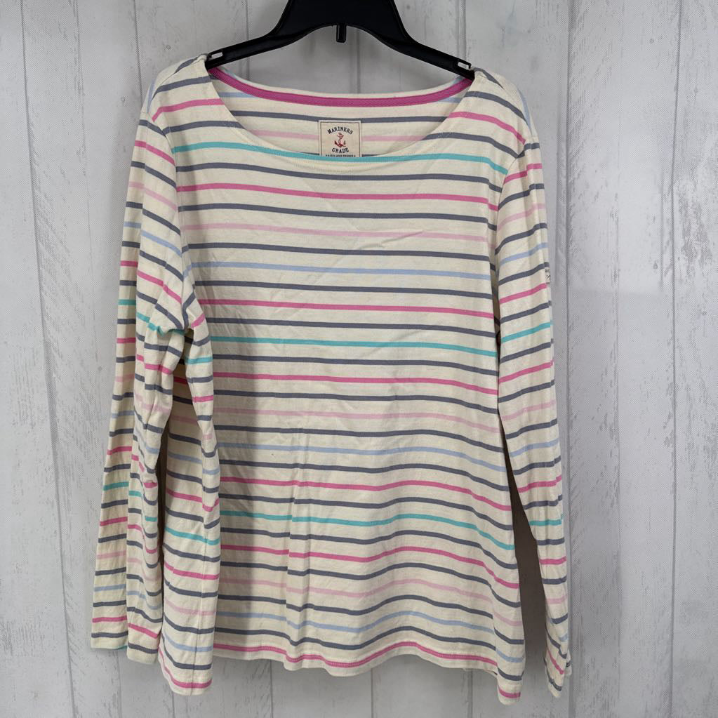 16 striped l/s top