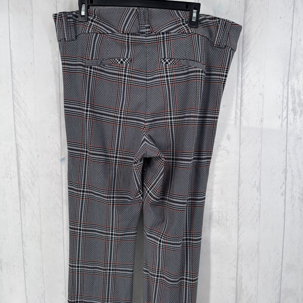 20R plaid bootcut pants
