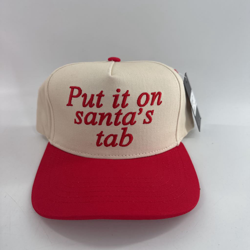 ballcap-put it on santa's tab