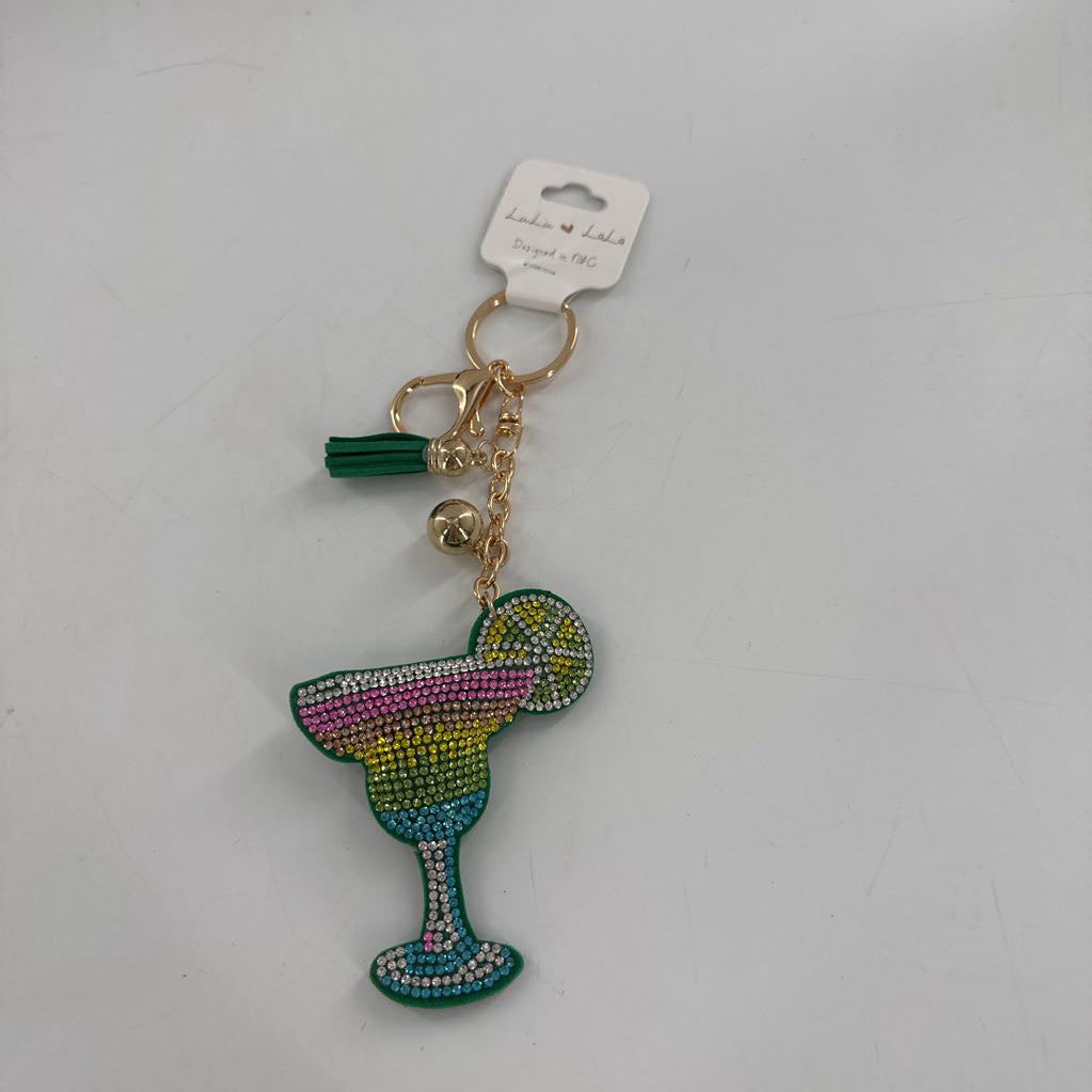 bag charm/keychain-martini