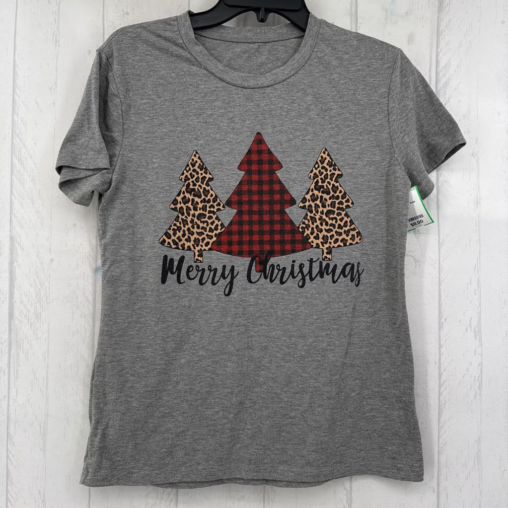 S christmas tree merry christmas s/s top