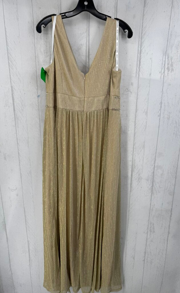 R140 16w slvls glitter maxi holiday dress