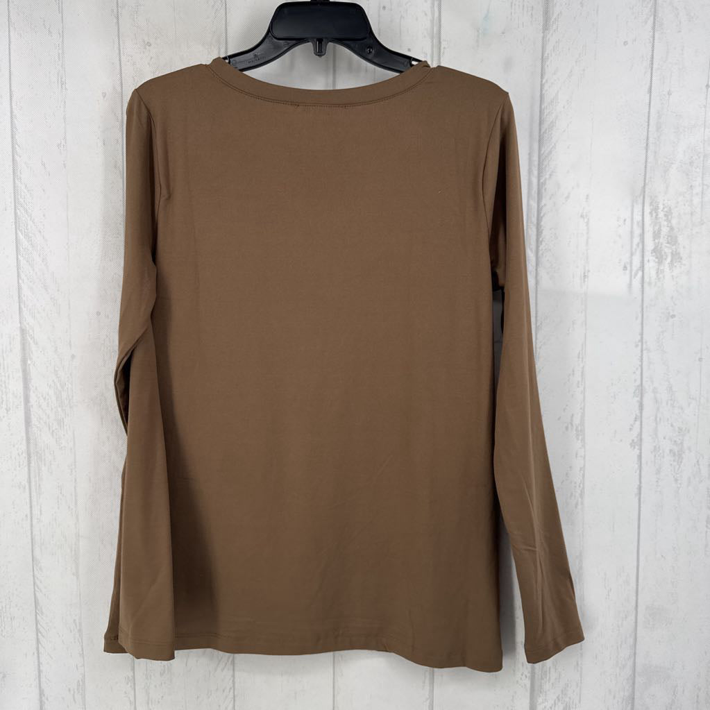 XL l/s v-neck top
