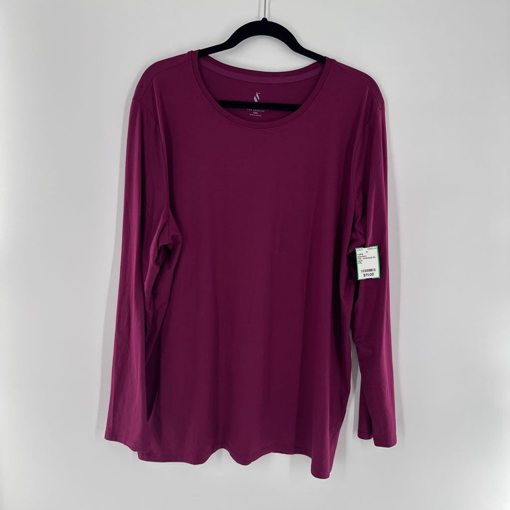 XXL crewneck l/s tee