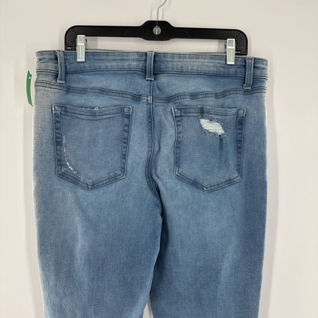 12 straight leg jean