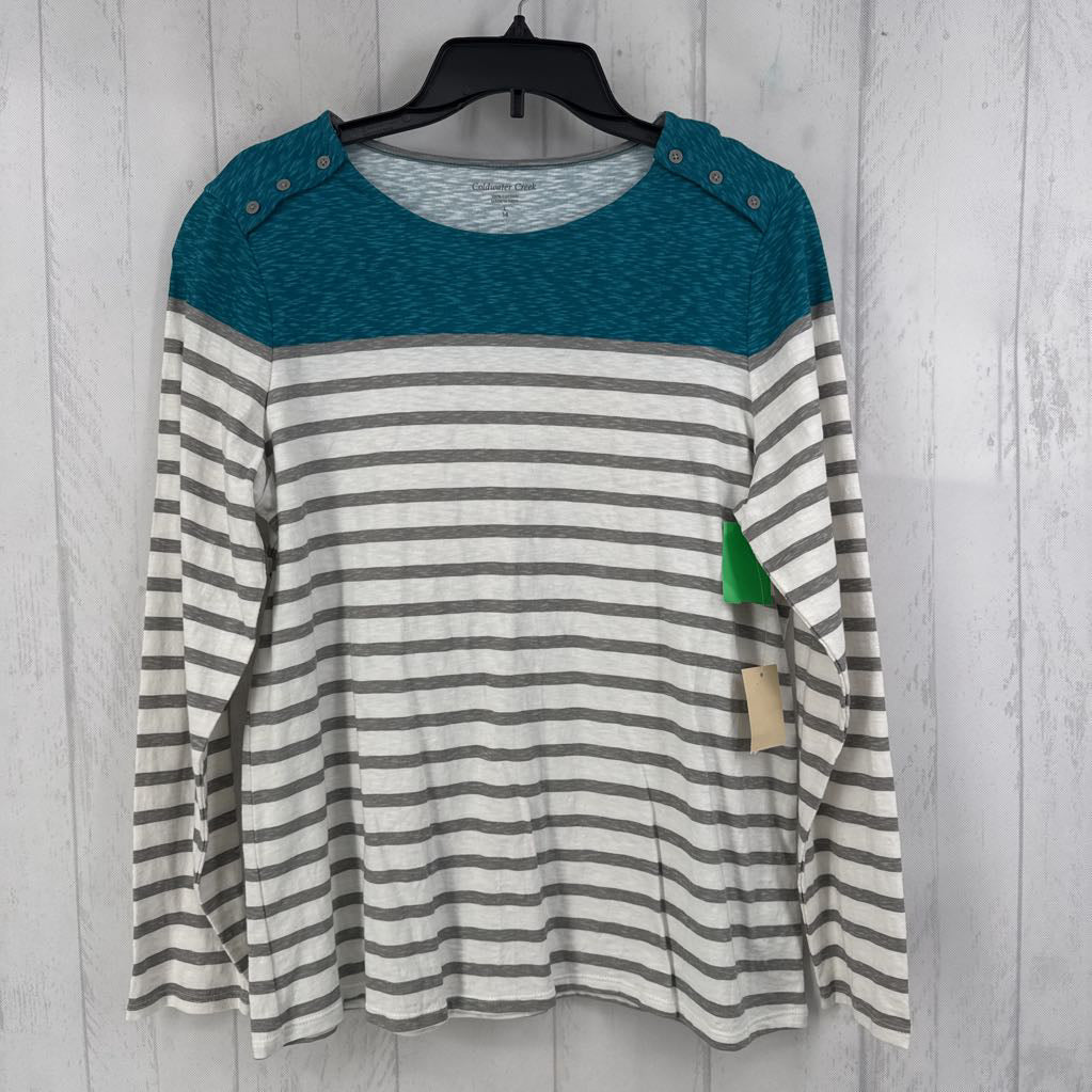 R40 L striped l/s top