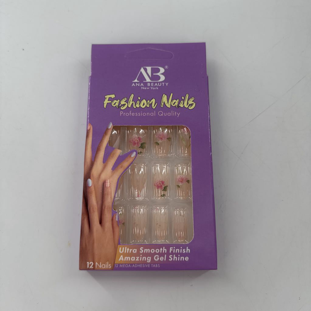 press on nails-pnk floral