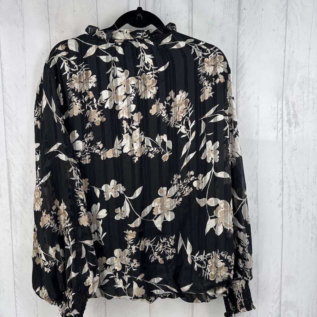 1X flo print l/s top